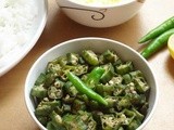 Vendakkai Pepper Fry | Okra Pepper Stir Fry