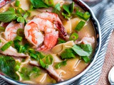 Asian Shrimp and Noodle Soup