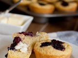 Blackberry Corn Muffins