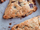 Brown Butter Chocolate Chip Scones