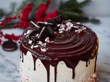 Candy Cane Crunch Cake