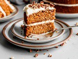 Carrot Cake with Lemon Cream Cheese Frosting (with video)