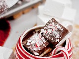 Chocolate Dipped Peppermint Marshmallows