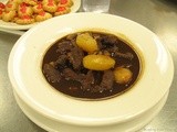 Day 15: Beef Bourguignon, Pommes Fondantes, & Egg Rolls