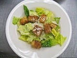 Day 25: Veal Vennoise, Caesar Salad, & Floating Island