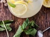 Fresh Mint Ginger Lemonade