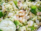 Grilled Corn and Poblano Guacamole