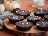 Homemade Spiced Almond Butter Chocolate Cups