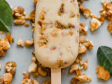 Honey Peanut Butter Custard Popsicles