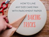 How to Line Any Size Cake Pan with Parchment Paper