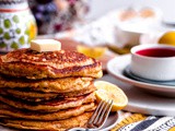 Lemon Chia Whole Wheat Pancakes