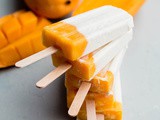 Mango Lassi Popsicles