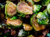 Maple Bacon Brussels Sprouts