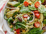 Mediterranean Zucchini Pasta Salad
