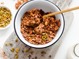 Mexican Granola with Cocao Nibs and Pumpkin Seeds