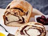 Olive Tapenade Swirl Bread