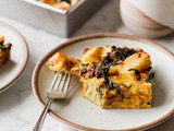 Overnight Vegetarian Breakfast Strata