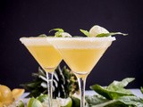 Pineapple-Basil Rum Fizz
