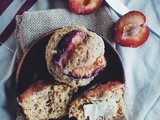 Plum and Ginger Muffins