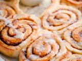 Pumpkin Butter Rolls with Creme Fraiche Frosting