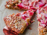 Rhubarb Galette with Orange Frangipane