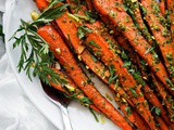 Roasted Carrots with Carrot Top Pesto