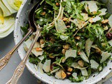 Shaved Fennel Arugula Salad with Parmesan, Hazelnuts, and Sherry Vinaigrette