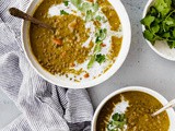 Slow Cooker Curried Lentil Soup