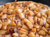 Souffle Pancake with Cinnamon Apples