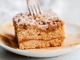 Spiced Coffee Cake with Pumpkin Butter Swirl