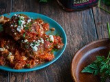 Spicy Harissa Lamb Meatballs with Feta