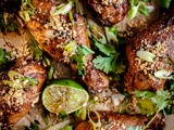 Spicy Peanut Ginger Drumsticks