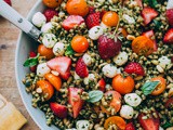 Strawberry Caprese Farro Salad