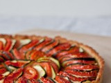 Tomato Zucchini Tart