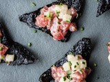 Tuna Tartare with Nori Chips