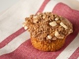 Walnut Streusel Pumpkin Muffins