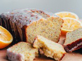 Whole Grain Olive Oil-Poppy Seed Loaf with Meyer Lemon Glaze