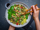 Easy Vegetable Fried Rice Recipe (With Cashews)