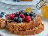 Healthy Blueberry Oatmeal Bread Recipe