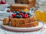 Healthy Blueberry Oatmeal Bread Recipe