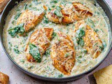 Keto Chicken Florentine – Creamy Chicken in White Sauce