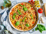 One-Pot Bruschetta Chicken Pasta