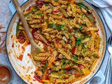 One-Pot Chicken Fajita Pasta (Recipe Video)