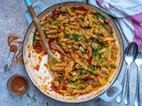 One-Pot Chicken Fajita Pasta (Recipe Video)