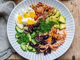 Seared Salmon Avocado Salad – Paleo/Whole30/Keto Recipe