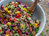 Vegan Chopped Salad With Quinoa – Recipe Video