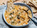 Vegan Rice Mushroom Soup Recipe