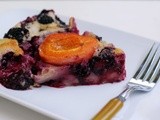 Apricot and Blackberry Clafouti to Celebrate Julia Child