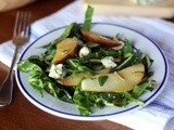 Collard Greens with Pickled Pears