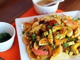 Delicata Squash and Apples with Cider Vinaigrette